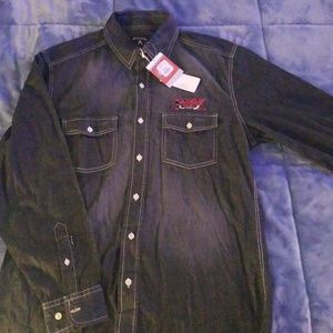 Mens size medium button down shirt